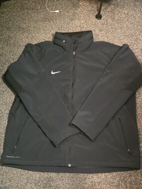 Nike Therma-fit Black Lightweight Full-Zip Training Jacket